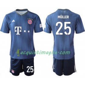 Divisa di Calcio Bayern Monaco MULLER 25 Bambino Terza 2018/2019